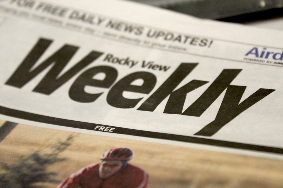 At their Nov. 30 meeting, Rocky View County council voted 4-3 against a motion to reinstate County advertising in the Rocky View Weekly newspaper.