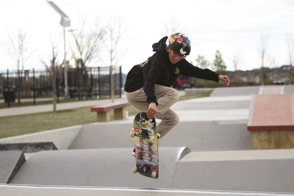 Airdrie middle-schooler plays crucial role in advocating for second skate park