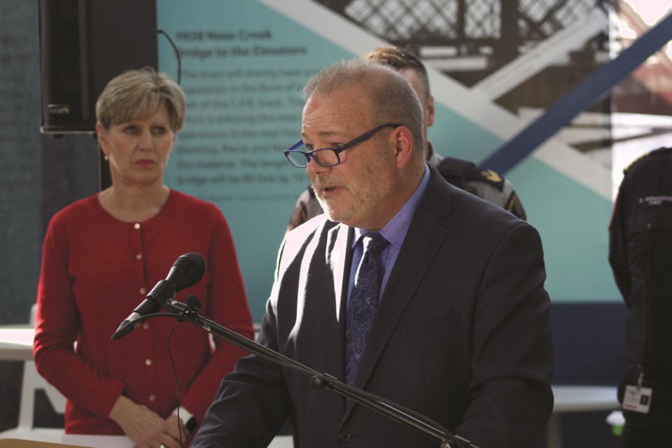 Airdrie Mayor Peter Brown said the City is set to receive more than $8.3 million in stimulus funding from the provincial government to support local infrastructure projects, transit operations and general operations. File photo/Airdrie City View.