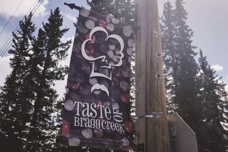 After being postponed to the fall because of the COVID-19 pandemic, the eighth annual Taste of Bragg Creek event has been cancelled altogether. File Photo/Rocky View Weekly