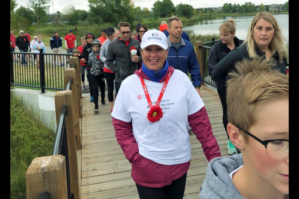 The fourth annual walk/run was held Sept. 8 at East Lake Regional Park, and raised more than $15,000 for myeloma research.
Photo Submitted/For Rocky View Publishing