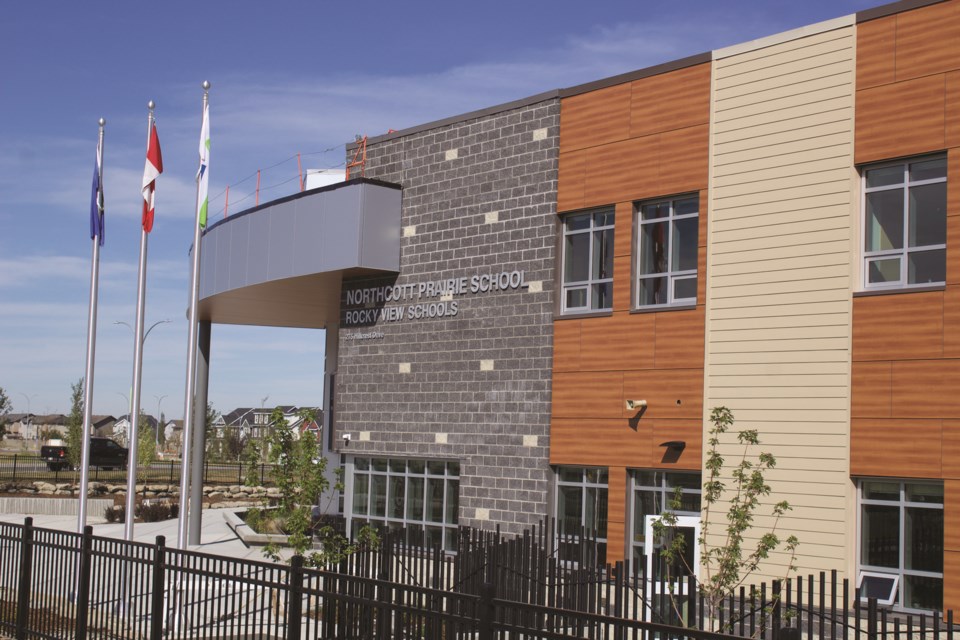 After a couple delays, Northcott Prairie School in Hillcrest – Airdrie's newest school – opened its doors Sept. 2. Photo by Ben Sherick/Airdrie City View