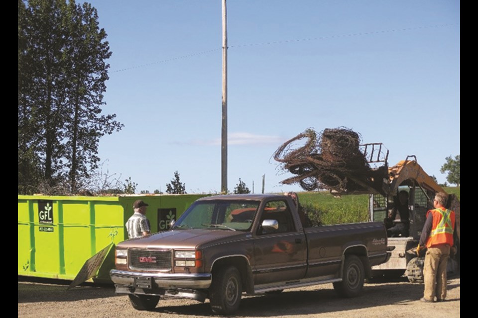 Local farmers will be able to hand over their hard-to-recycle items during Rocky View County's 12th annual Ag Roundups. Photo Submitted/For Rocky View Weekly.