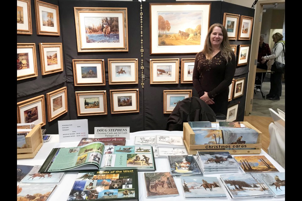 The 37th annual Fall and Christmas Market will boast a variety of hand-crafted goods, including artwork, glass-work and knitted materials, Oct. 25 to 27 at the Bearspaw Lifestyle Centre. Photo Submitted/For Rocky View Publishing