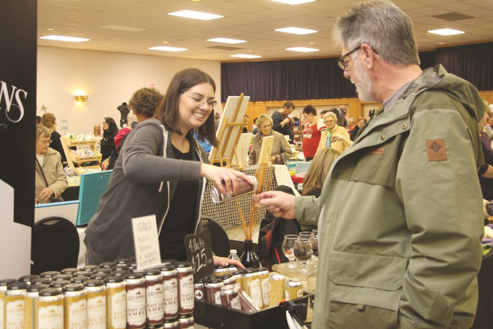 Plenty of handmade goods, artwork and food will be on offer Nov. 2 at the annual Crossfield Christmas market. File photo/Rocky View Publishing