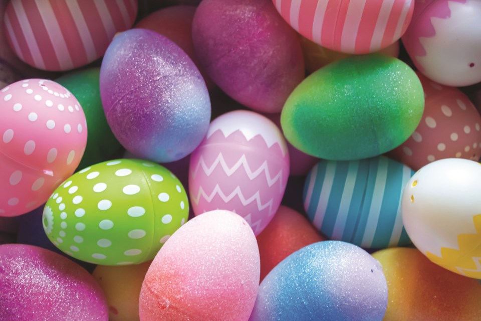 With community Easter egg hunts cancelled in Rocky View County this year, families will need to get creative to find new ways to celebrate. Photo: Unsplash