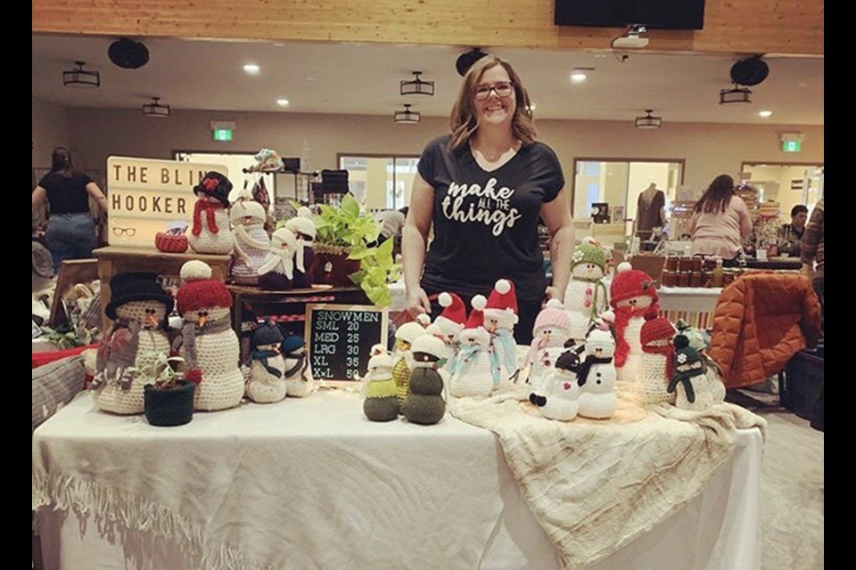 The One Stop Shop market runs every month on a Saturday, typically the second or third weekend of the month. The market, which launched in April, is hosting its first Christmas market Dec. 14 at the Cochrane Alliance Church. Photo Submitted/For Rocky View Publishing