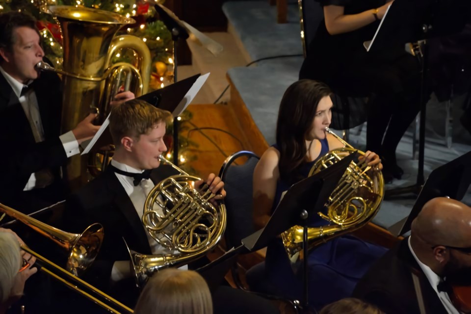 The Rocky Mountain Symphony Orchestra's brass section will be highlighted at the symphony's season-opening concert, set for Oct. 18, at the Polaris Centre for Performing Arts, in Balzac. Photo Submitted/For Rocky View Publishing