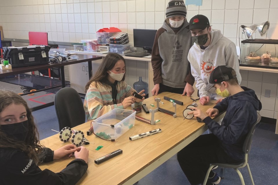 Springbank Community High School's robotics team and innovation lab will benefit from a local community association's raffle next month.