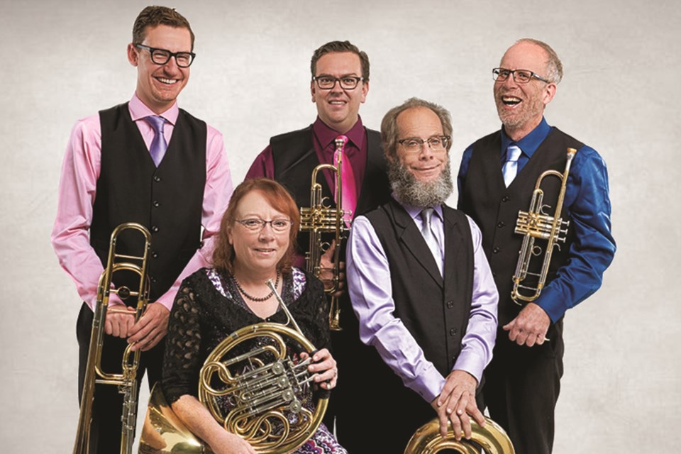 The Foothills Brass Quintet will be among the first professional music groups in Alberta to broadcast a performance since the provincial government lifted restrictions for group performances on March 8. 