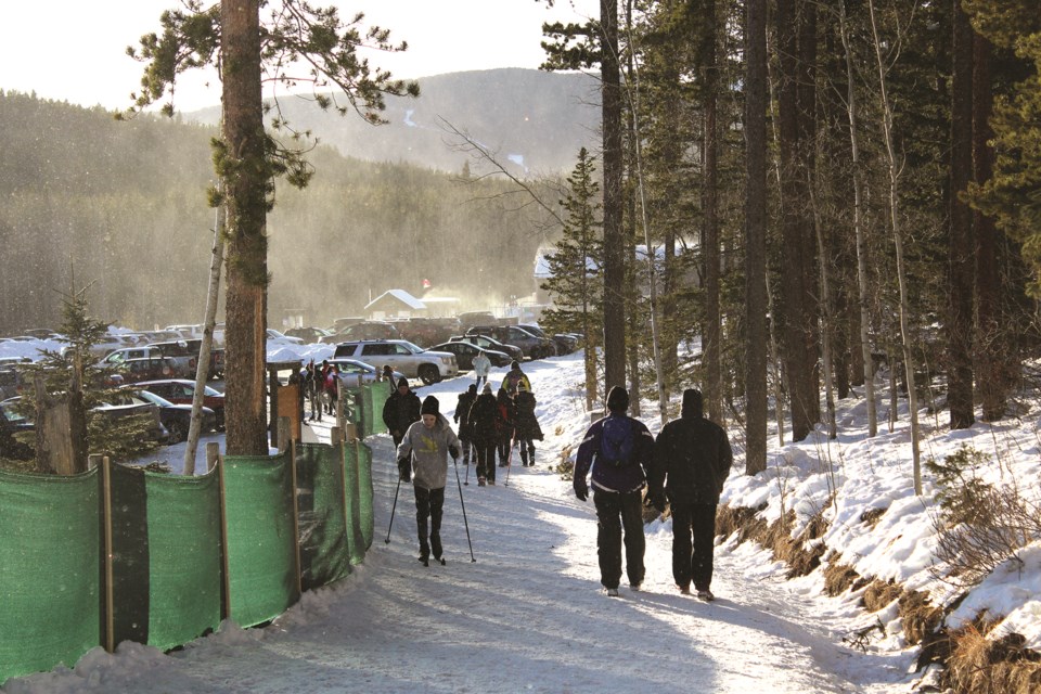 The trail network's popularity is partly attributed to its proximity to Calgary and Cochrane, according to the Bragg Creek Trails president Photo by Scott Strasser/Rocky View Weekly