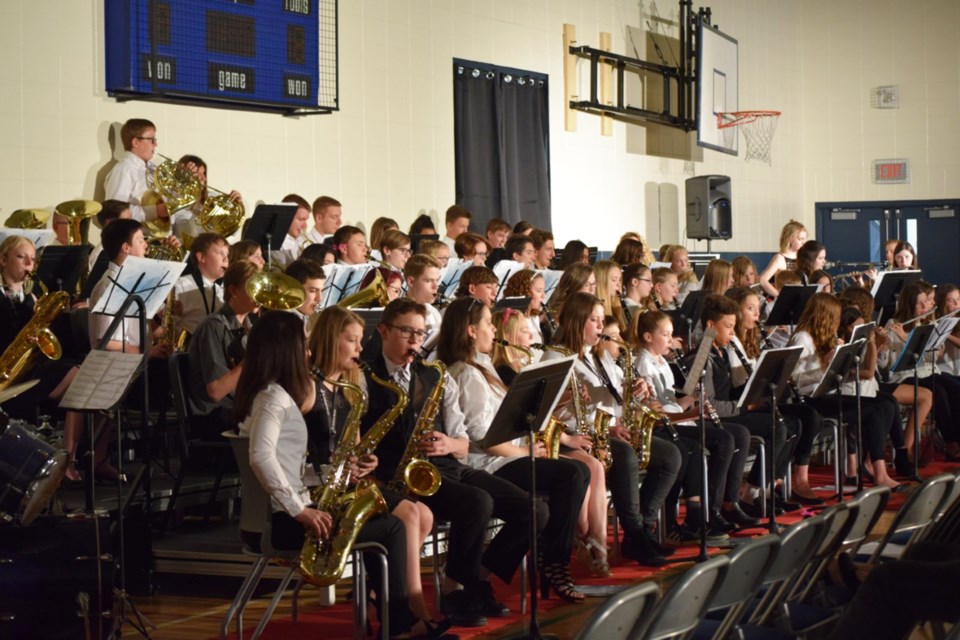W.G. Murdoch School's senior band will embark on a trip to New York City in 2020. 
Photo Submitted/For Rocky View Publishing