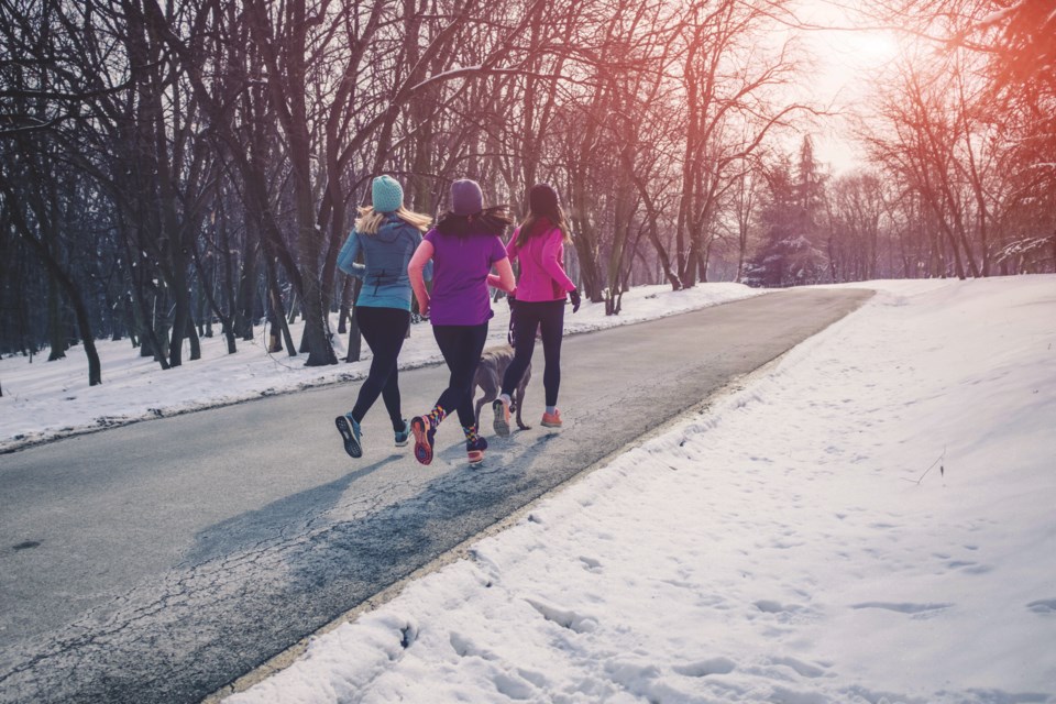 Proceeds from the inaugural Santa Fun Run in Chestermere will support access to recreation programs for local families in need. Photo: Metro Creative Connection