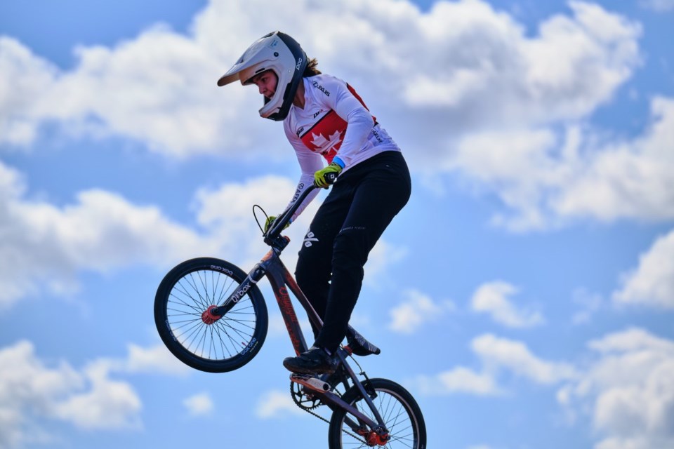 Airdrie BMX rider Abygale Reeve is competing for Team Canada this season.