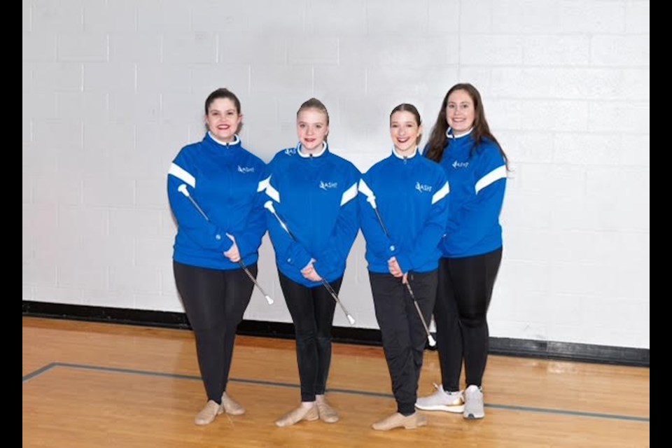 Three athletes from the Airdrie Sky High Twirlers will meet some mates and compete against the world's best in Liverpool, England this August.