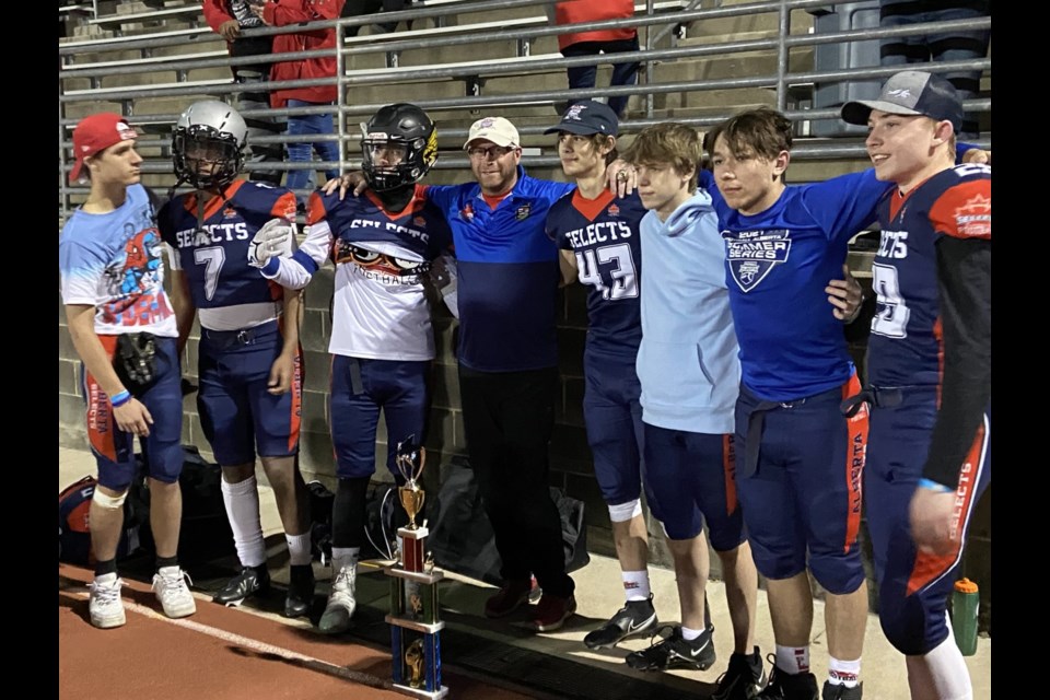 Airdrie football players were part of the Alberta Selects varsity team that found success in the recent International Border War football tournament in San Antonio, Texas.