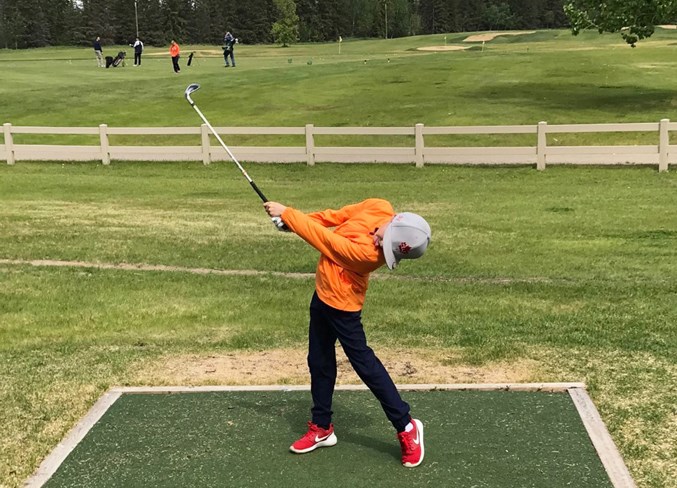Airdrie's Chase Strang will compete at the 2019 U.S. Kids Golf World Championship tournament Aug. 1 to 3 in North Carolina. 
Photo Submitted/For Rocky View Publishing