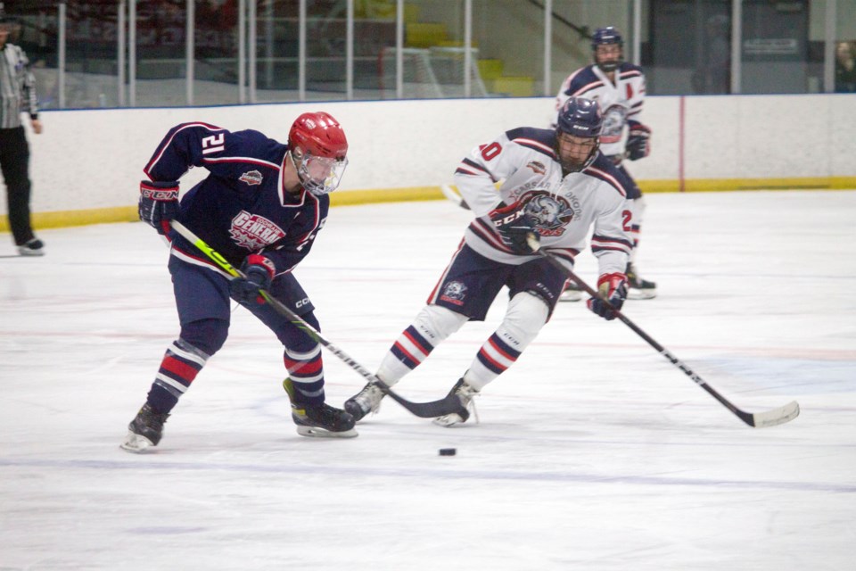 The Cochrane Generals dropped two games last weekend, losing to the Okotoks Carstar Bisons on Saturday and then the High River Flyers in a shootout.