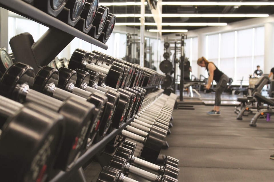 Gyms and indoor fitness centres in Airdrie were allowed to reopen June 12. Photo by Danielle Cerullo/Unsplash