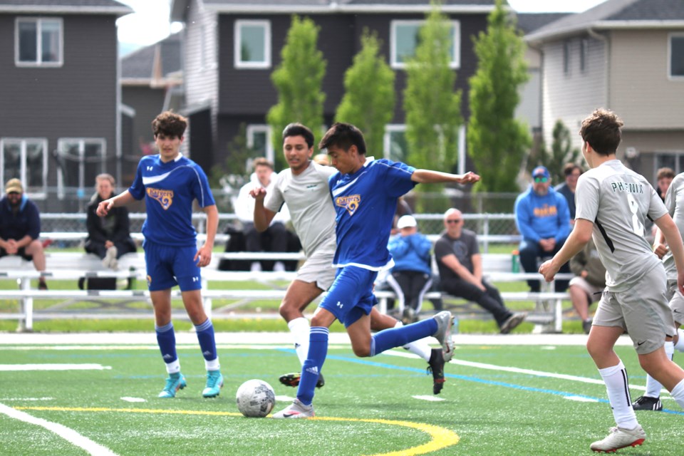 The Bert Church Chargers lost 2-1 to the Springbank Phoenix on June 7, in the Rocky View Sports Association title match.