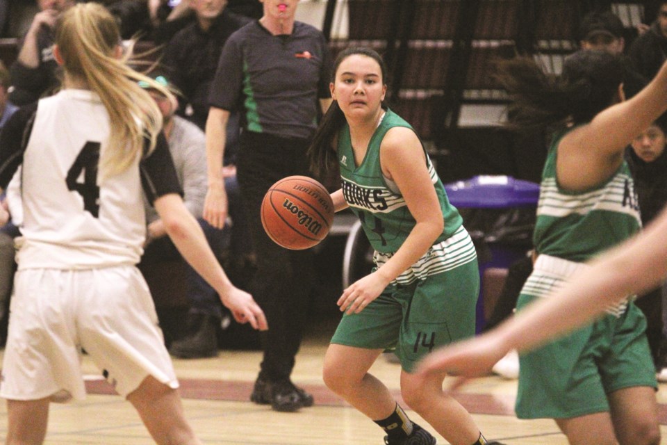 The St. Martin de Porres Kodiaks senior girls' basketball team returned to the CSHSAA Division 3 championship game March 7, for the second consecutive year. Unfortunately, the end result was the same for St. Martin, which lost 71-59 to the Lord Beaverbrook Lords.