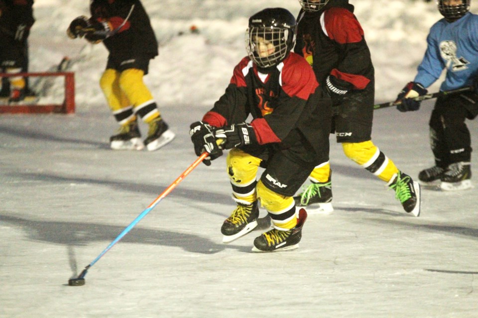 A Canadian tradition was brought back to Chestermere Dec. 27 to 29, 2019, when the second annual Western Canadian Pond Hockey Championship was held on the lake. The tournament featured dozens of teams of all ages.