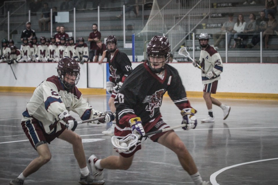 The Rockyview Silvertips junior B lacrosse team are excited to be playing again after losing out on the 2020 box lacrosse season.