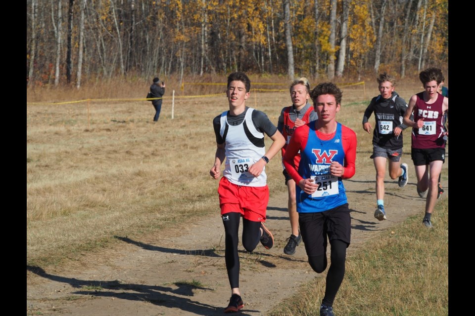 Cochrane's St. Timothy's High School added another silver medal to its collection at the 2022 ASAA high-school cross-country provincial championships.