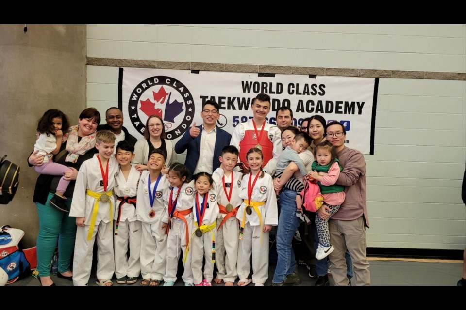 World Class Taekwando Academy of Airdrie sent eight members to a recent provincial competition in Edmonton, coming back with an impressive assortment of medals.