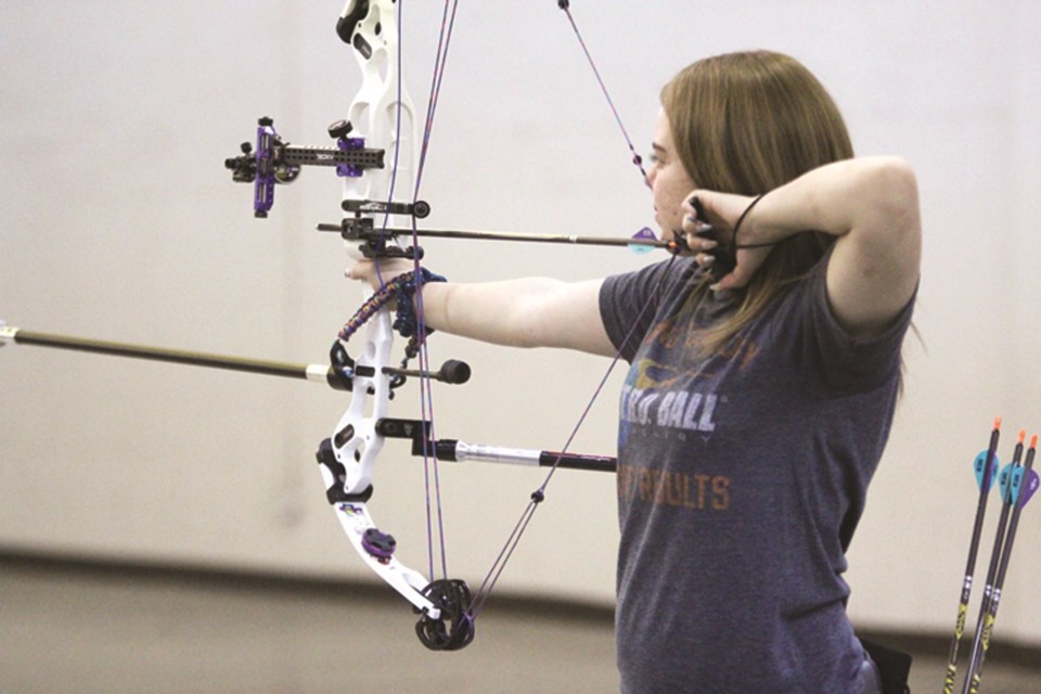 Bert Church High School student Haley Priest will be competing at her second Alberta Winter Games. Photo by Scott Strasser/Airdrie City View