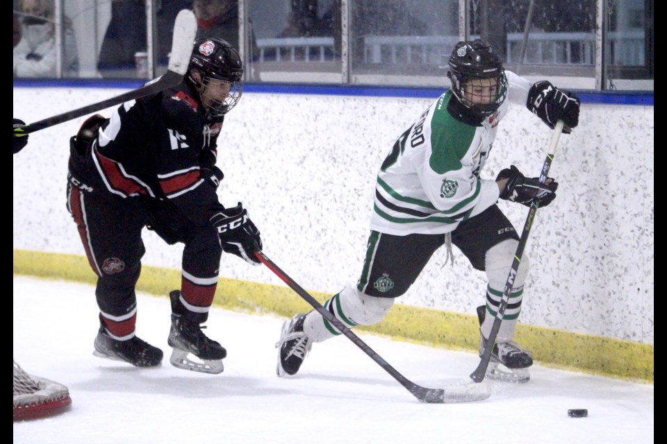 The Airdrie Xtreme U15 AAA boys' hockey team are in first place of the AEHL South Division with a 19-2-0 record.
