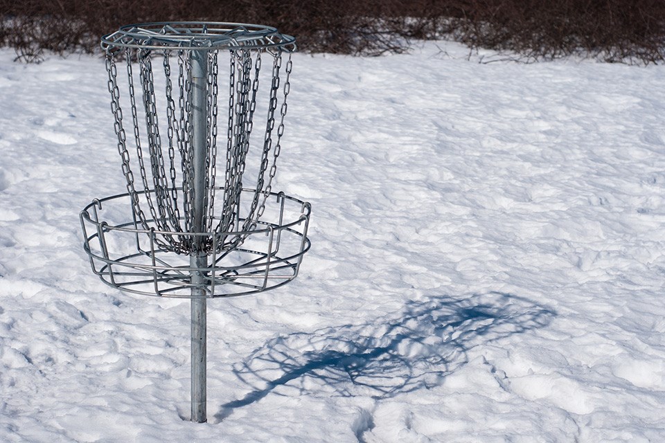 winter-disc-golf