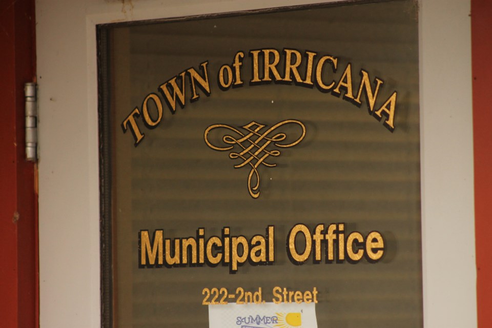 town-of-irricana-stock-photo