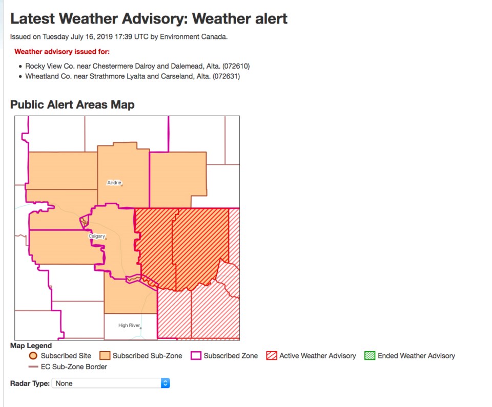 weather advisory