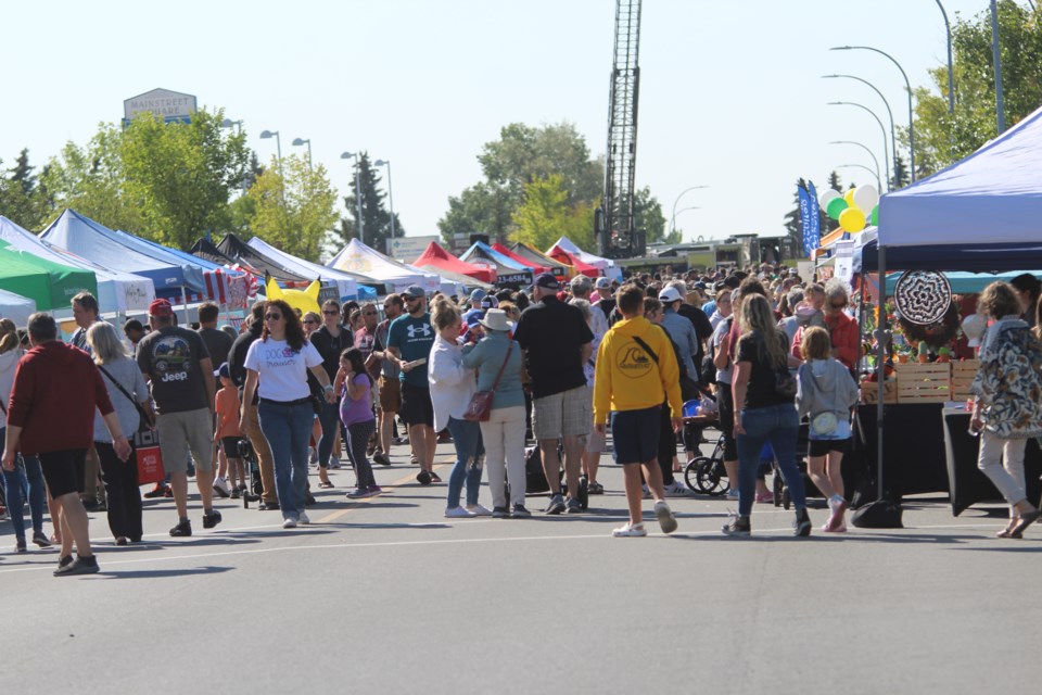 The annual airdrieFEST turned downtown Airdrie into a carnival of family fun on Saturday, with games, activities, live performances and information on local businesses and non-profits readily available.