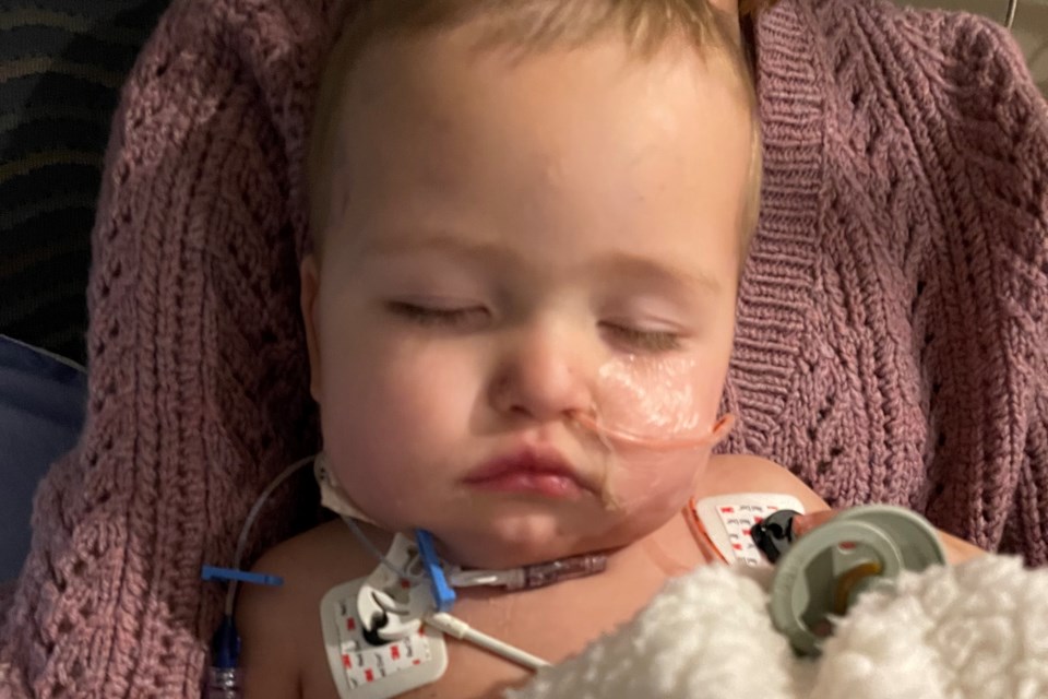 Teagan Rogers's son, Rhett, spent 34 nights at the Alberta Children’s Hospital struggling with numerous complications from an E. coli infection, and faces life-long health implications.