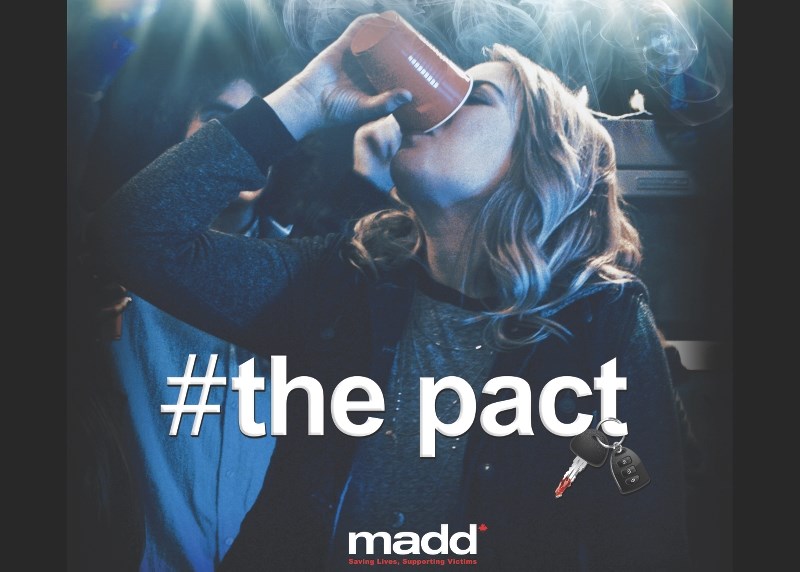 The Pact is a program of MADD Canada which provides high school students with information about the dangers of impaired driving.