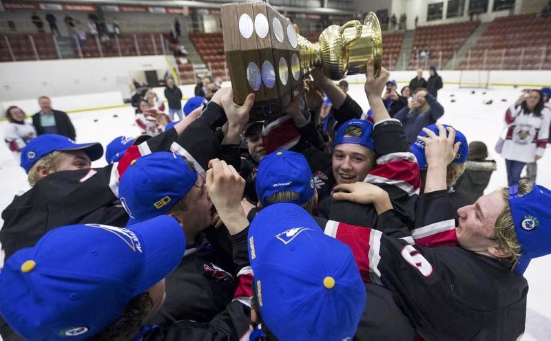 It may have taken 126 minutes of hockey, but the Airdrie Xtreme gutted out a 2-1 overtime victory to capture its fifth Alberta Major Bantam Hockey League Championship.