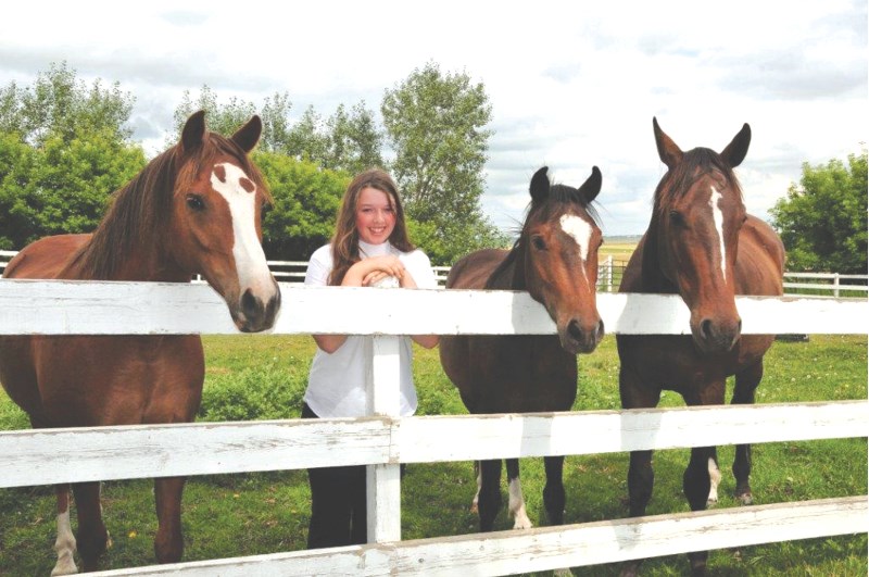 Emily Marston, 15, will be competing at the Pony Club National Dressage Championship, held in Kelowna, Aug. 13-15.
