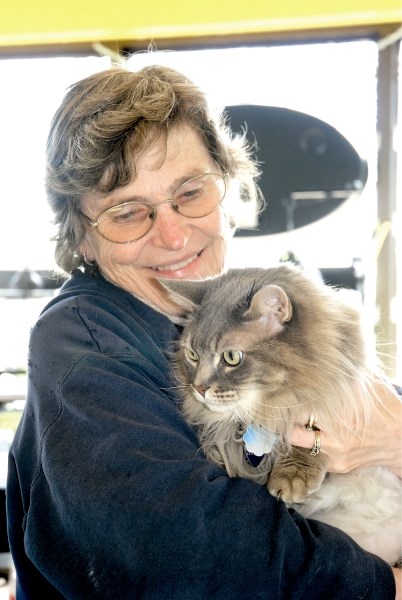 Edna Jackson, owner of Critters Pet Store, is opening an animal shelter in Crossfield. The facility is expected to be up and running, Sept. 1
