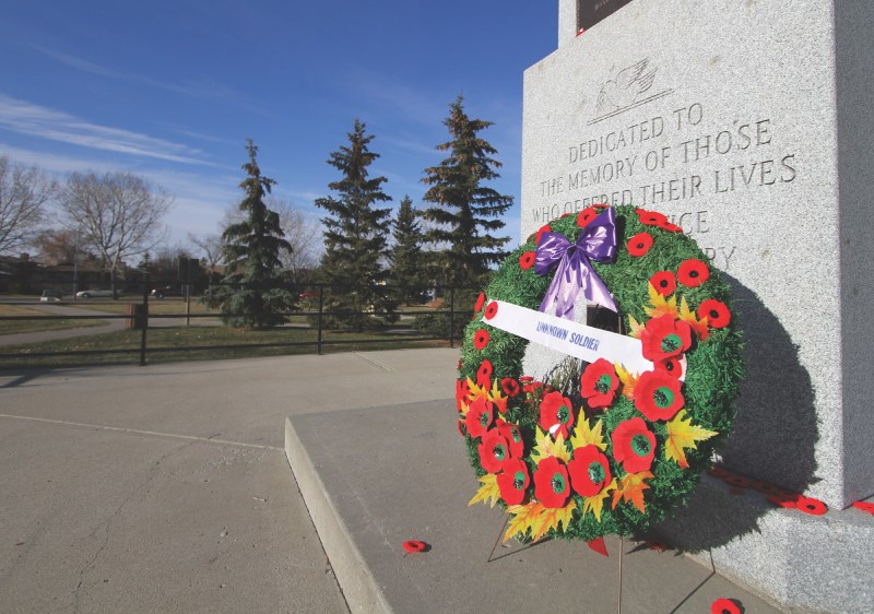 Resident wants the Airdrie Remembrance Day ceremony to stay at the Cenotaph.