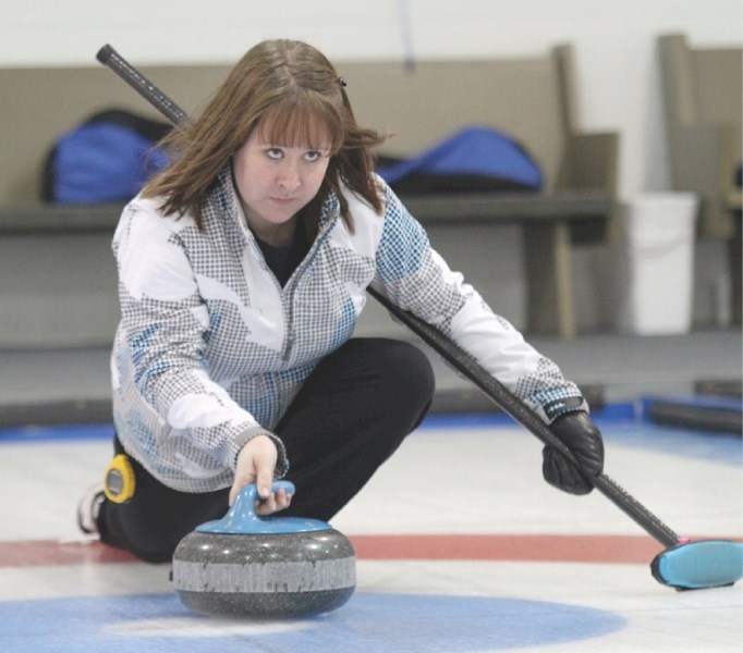 Skip Keely Brown will lead her team, one of two Airdrie-based rinks, to the provincial bonspiel in Coaldale next month.