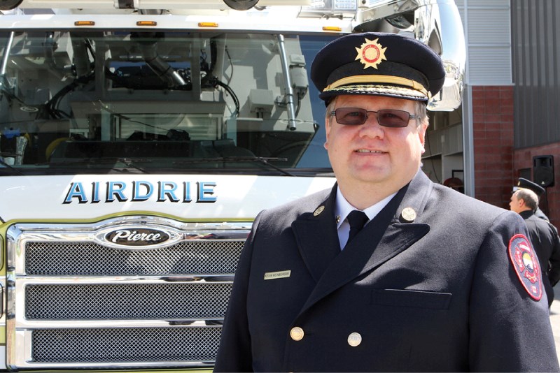 Fire chief Kevin Weinberger has taken the new role of Airdrie&#8217;s new fire chief after the city was without one for more than a year. The city&#8217;s last fire chief was 