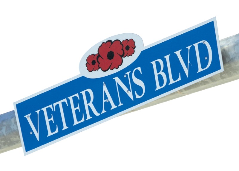 Volunteers will erect 15 crosses on the north side of Veterans Boulevard, just east of the railway crossing to honour those in Airdrie and the area who have sacrificed their