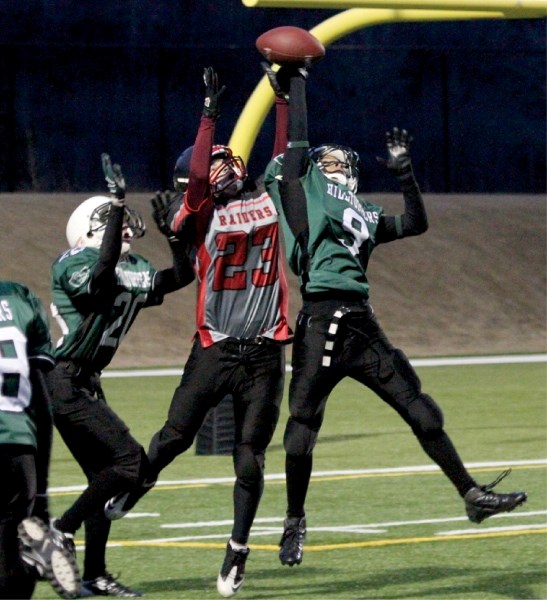 The Northern Raiders midget football club lost to the Calgary Hilltoppers 36-0, April 13 at Shouldice Park in Calgary. This is the team&#8217;s second straight loss and