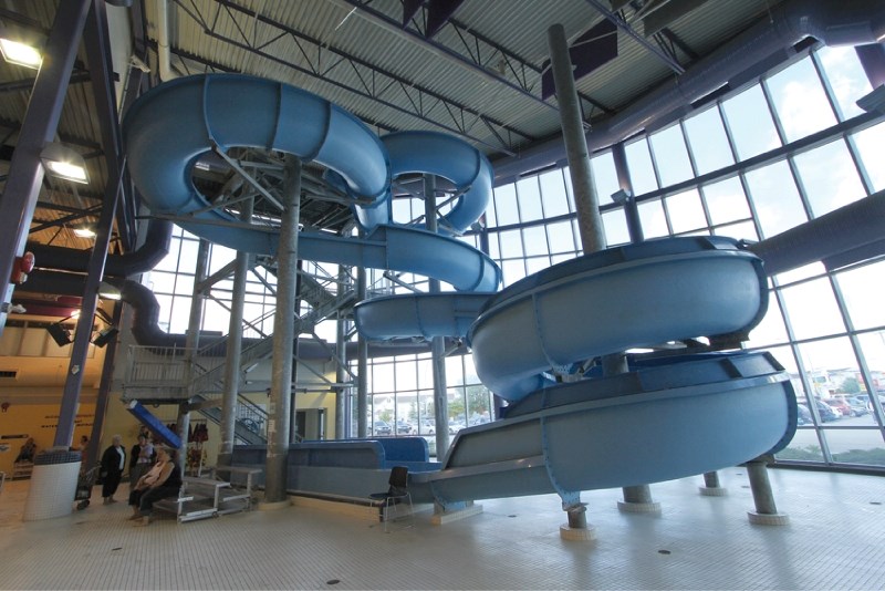 The waterslide at Genesis Place has reopened after being closed for almost two full years.