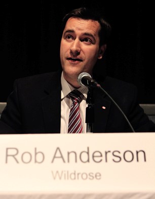 Airdrie MLA Rob Anderson co-hosted tele-town hall conference calls on March 25 and 26