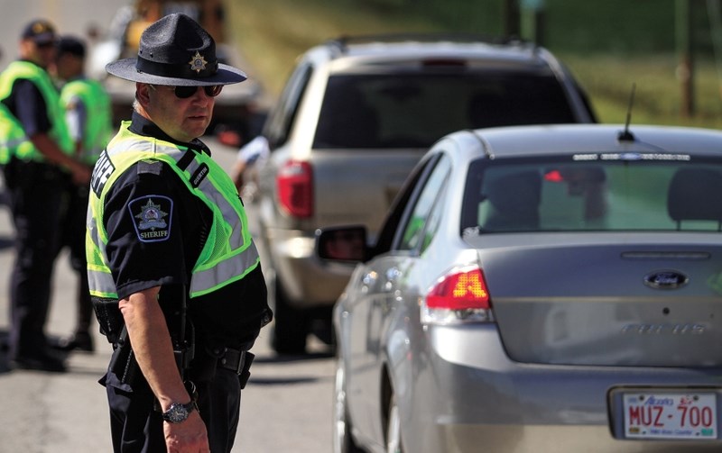 Alberta Integrated Traffic Services officers were out in full force patrolling the province&#8217;s roads during the long weekend.