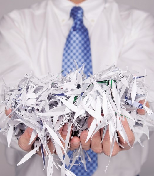 The City of Airdrie is helping residents get rid of their extra paper clutter with a free document shredding program at the westside recycling depot on June 14.