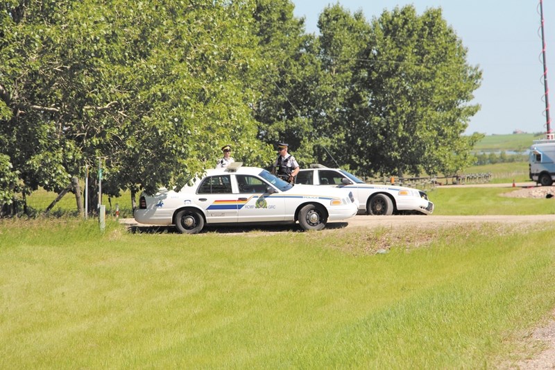 Police search an acreage northeast of Airdrie for a third consecutive day in search of clues regarding the disappearance of Calgarians Nathan O&#8217;Brien and his